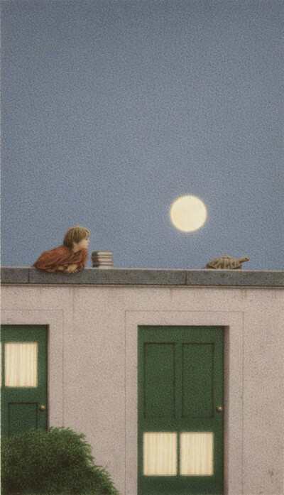 Quint Buchholz（昆特·布赫兹），德国插画大师。 1957年生于德国亚琛附近的史托堡。 师从Gerd Winner教授，学习绘画与平面设计。 1979年，布赫兹开始他的画家生涯。