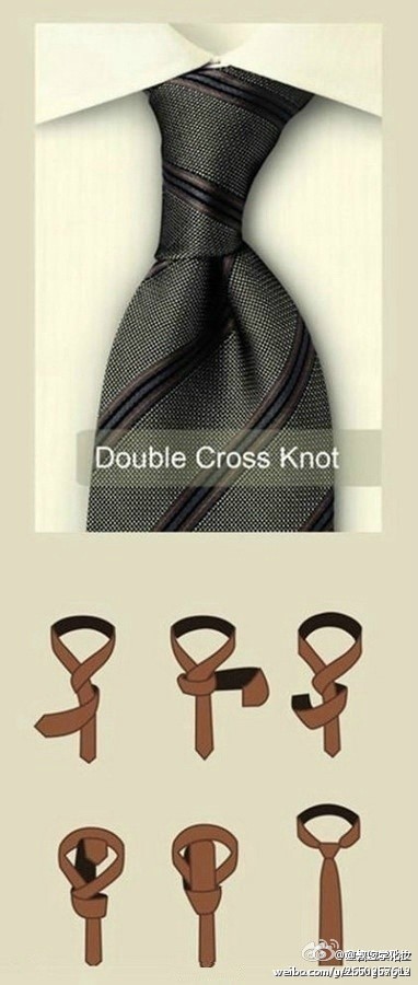 领带的9种经典打法，男生女生都看看吧！