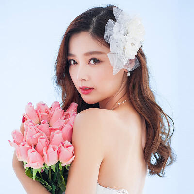 花开倾饰 沁雪 。高档新娘头饰韩式手工结婚饰品婚礼头花发饰首饰