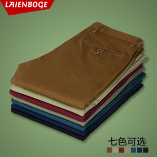 好东西就要分享：2014 秋季男装 男休闲裤 男士裤子 韩版 休闲 显瘦弹力 男裤