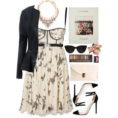 A fashion look from February 2014 featuring short dresses, Delfina and high heel shoes. Browse and shop related looks.