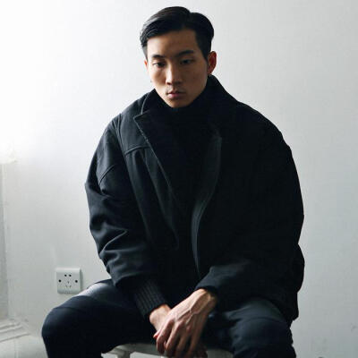 southpaw+1精品男装店 进口日系加厚蝙蝠袖毛呢夹克