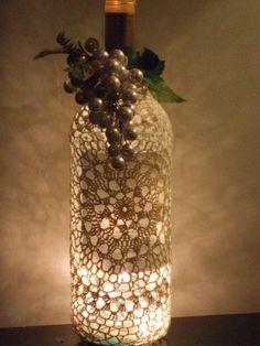 wine bottle light