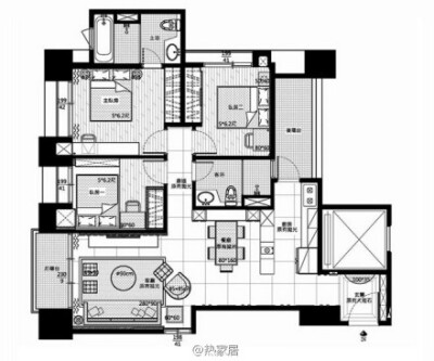 【简约新古典3居室】优雅细腻，户型相近的同学不妨参考！