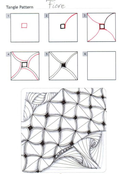 How to draw FIORE « TanglePatterns.com