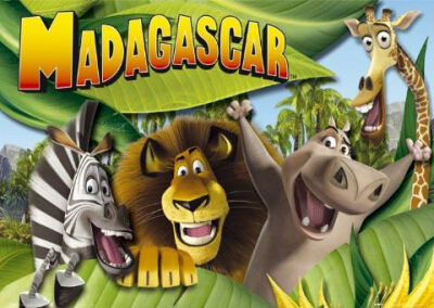 《马达加斯加》是2005年梦工厂推出的一部动画电影 ，于2005年5月27日美国上映。影片主要讲述了一群纽约中央公园的动物们逃往非洲生活的有趣故事。