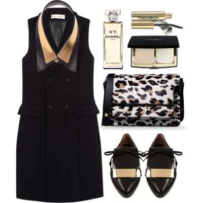 A fashion look from December 2014 featuring Marni, black leather purse and leather jewelry. Browse and shop related looks.