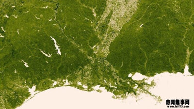 密西西比河三角洲（Mississippi River Delta）http://www.isi173.com/diqiujiayuan/8251.html