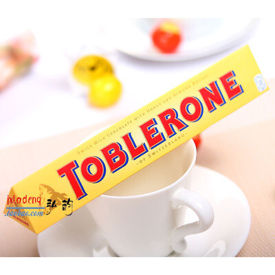 瑞士卡夫热销Toblerone三角黄色牛奶巧克力100g 黄色一整条特价