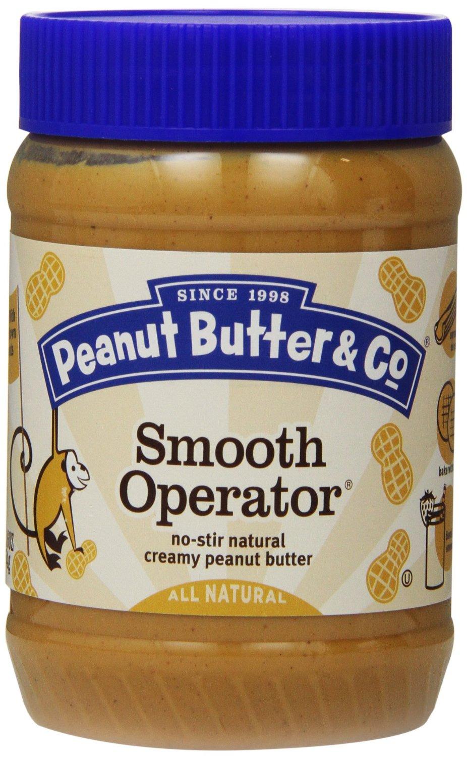 美国peanutbutterampco天然花生酱不含氢化油营养丰富454克