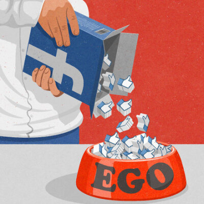 现代社会的讽刺漫画，英国插画家John Holcroft