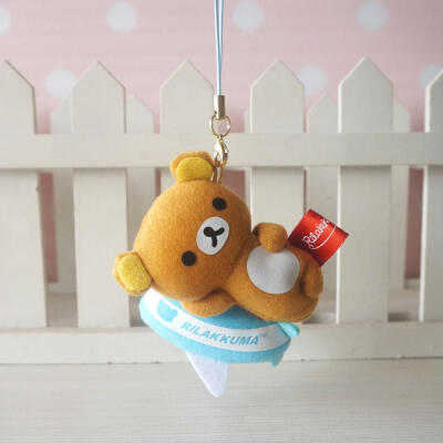 國(guó)內(nèi)現(xiàn)貨 Rilakkuma 輕松熊航空港限定毛絨小吊飾 機(jī)場(chǎng)店限定