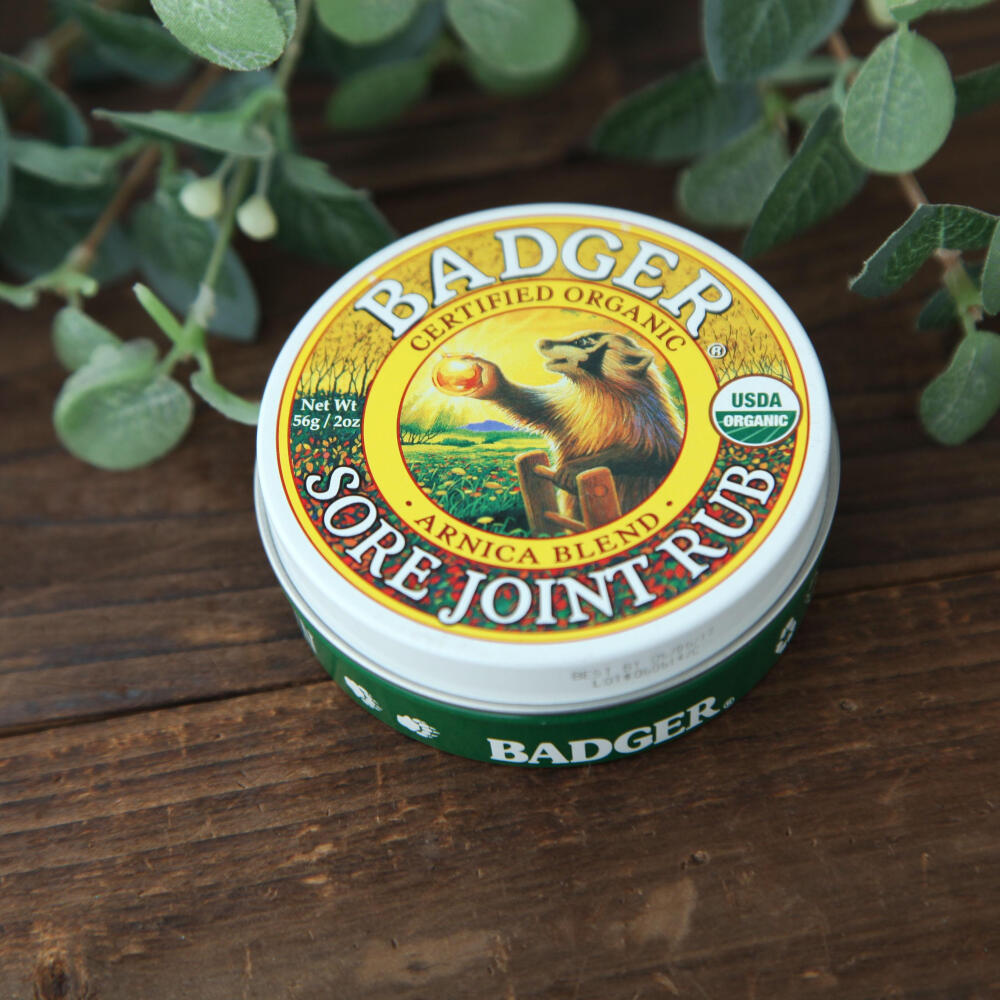 美国badger贝吉獾关节酸痛舒缓膏56g 加强型缓解风湿关节疼痛