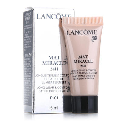 Lancome兰蔻奇迹光采持妆粉底液5ML小样 P01#O01#