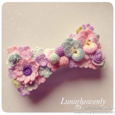 crochet hair tie