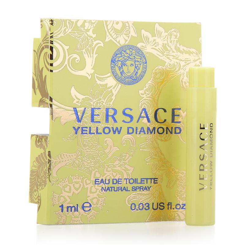 VERSACE EDT范思哲 黄钻水晶女士淡香水 1ML小样