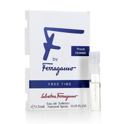 Ferragamo佛莱格默Free Time 非凡之旅男士香水男香试管1.5ML