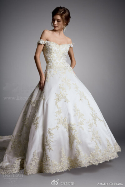 Amalia Carrara 2014 Bridal Collection |Amalia Carrara 2014 Bridal Collection by 婚礼素材收集者