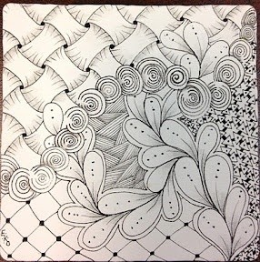 禅绕 zentangle