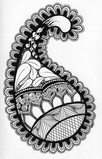 禅绕 zentangle