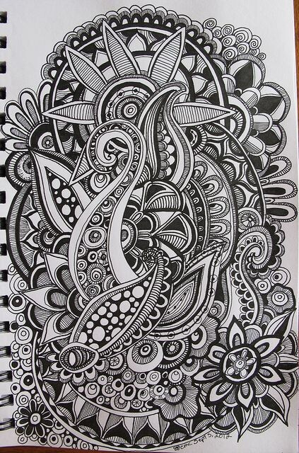 禅绕 zentangle