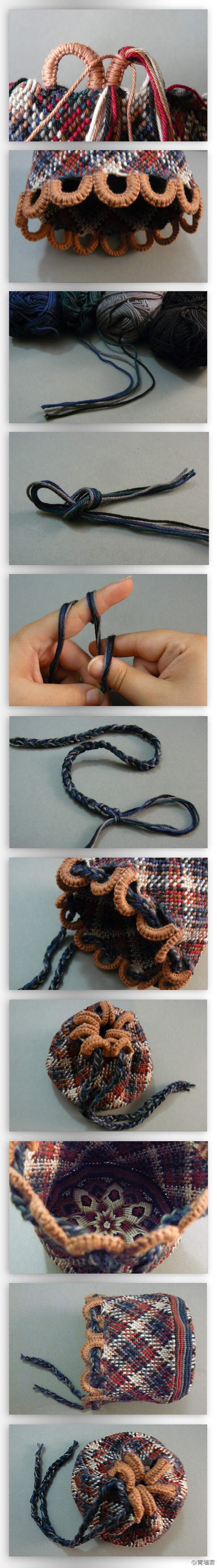 #Macrame Pouch Tutorial# by nimuae