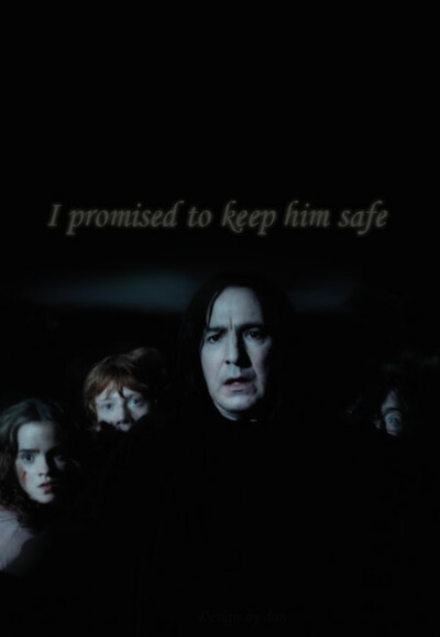 他可能是我见过的最勇敢的人。#SeverusSnape#