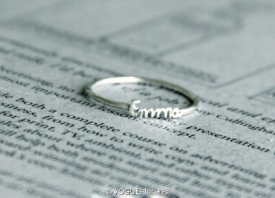 name ring. 把你的名字刻在我一抬手就能看到的地方 ✿ 链接见评论 ✿