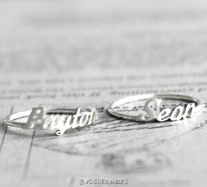 name ring. 把你的名字刻在我一抬手就能看到的地方 ✿ 链接见评论 ✿