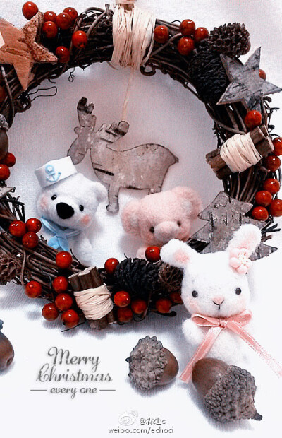 #羊毛毡手作# At Christmas
