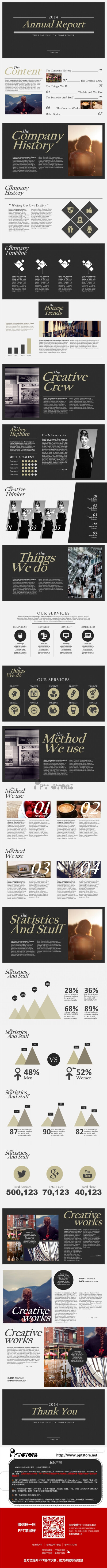 动态新颖版式最强汇报类商务PPT模板3