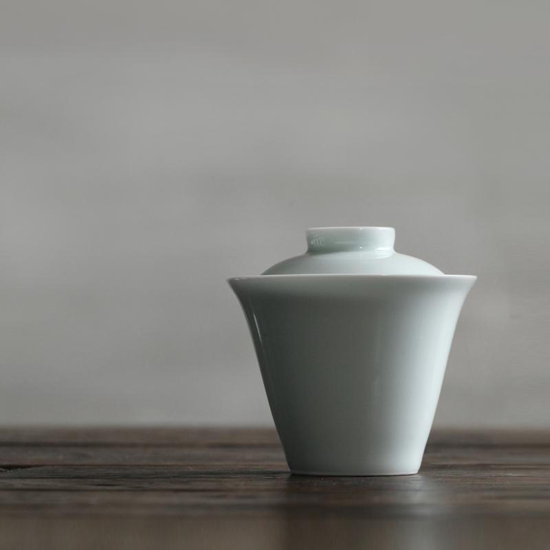 友茗堂 无由 若水 盖碗 茶杯 手工 陶瓷 精品 功夫茶具 TC0769