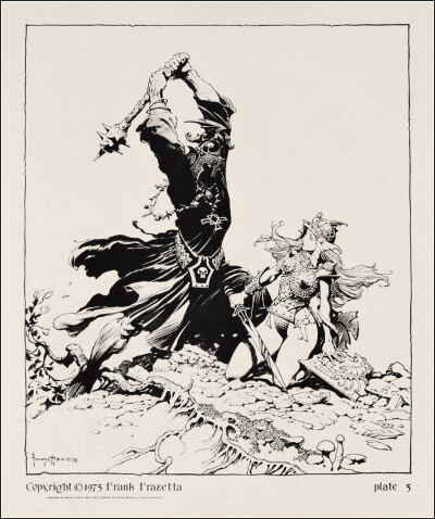 Frank Frazetta- 1975 -Lord of the Rings