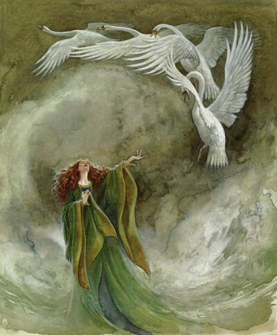 P.J. Lynch | Children of Lir