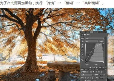 用photoshop通道和滤镜制作出透射光的技巧及方法