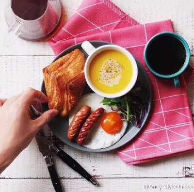 #每日一食# 早安～美好早餐迎接每一天