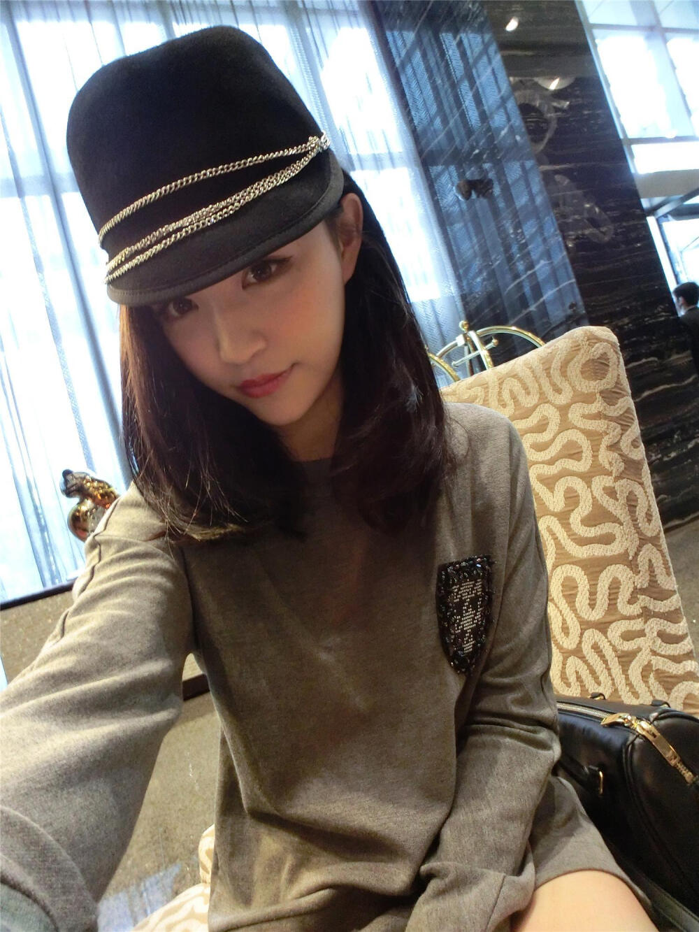 钱夫人chinstudio独家定制极简设计灰色连体裤