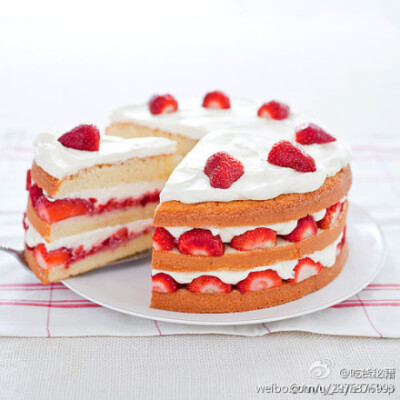 strawberry cake草莓蛋糕~