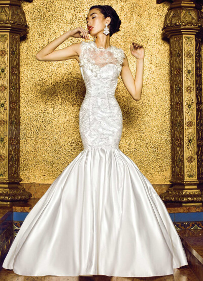 Yumi Katsura Wedding Dresses With Luxurious Swarovski Crystals 2013