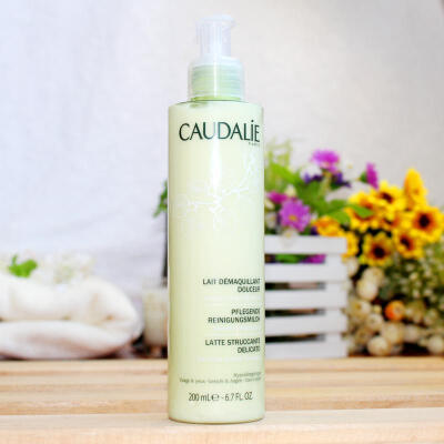 Caudalie欧缇丽葡萄轻柔卸妆乳200ML 温和卸妆清洁