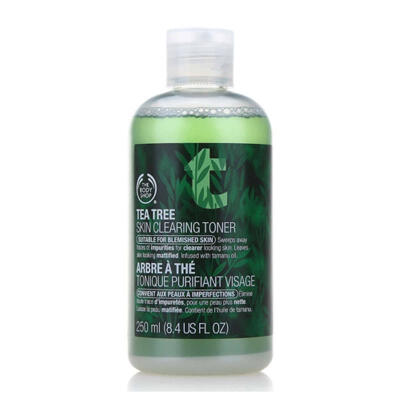 英国THE BODY SHOP 茶树油调理水爽肤水250ml去痘愈合