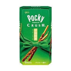 日本进口零食固力果glico pocky百奇宇治抹茶巧克力饼干棒84.6g