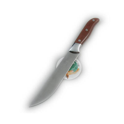 日美 加长水果刀 果蔬刀 瓜果刀 不锈钢水果削皮器 锋利切片刀具