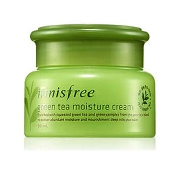 Innisfree 济州岛绿茶保湿滋润面霜 moisture 50ml