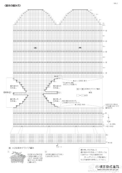 #棒针 钩针 袜子 图解# 超可爱的花边短袜