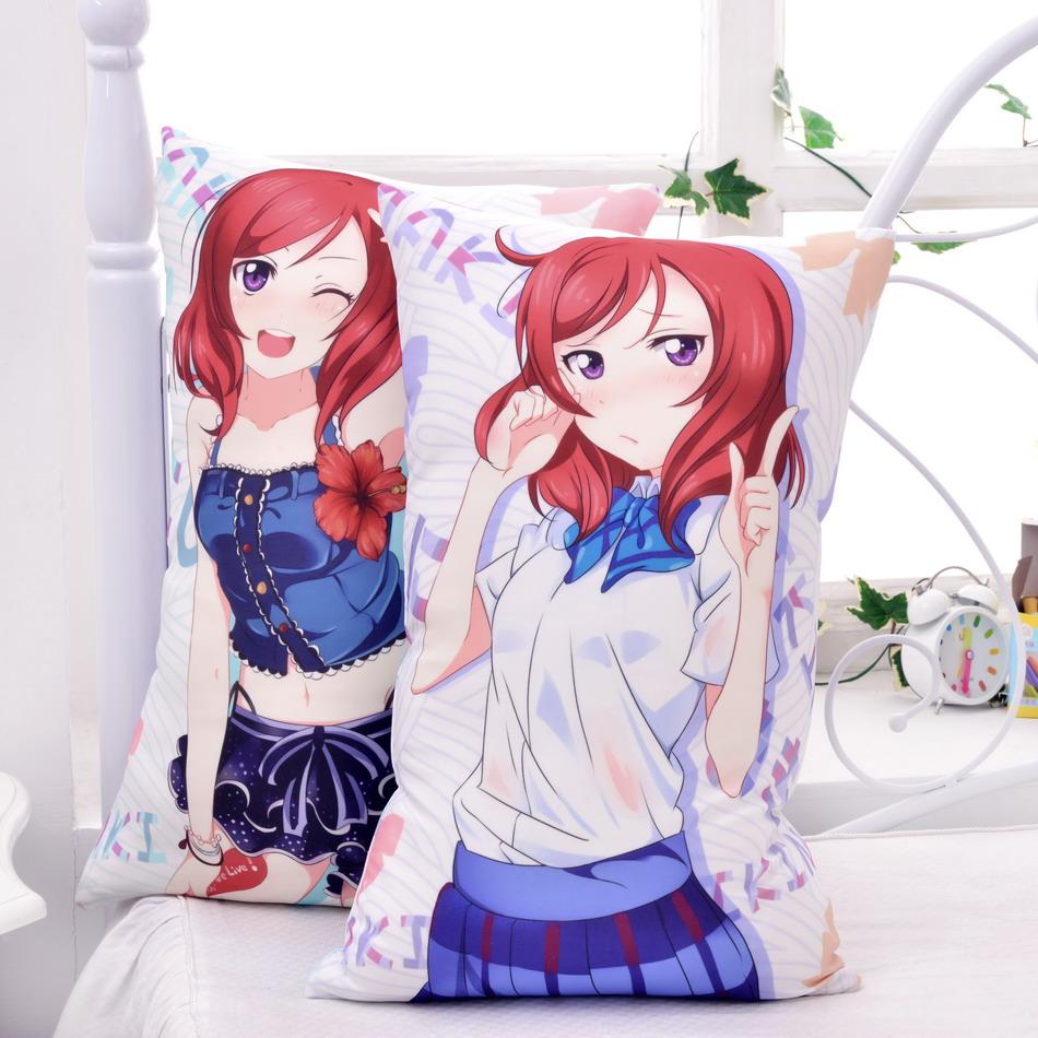 lovelive西木野真姬靠枕靠垫小抱枕枕头动漫游戏周边ll大法