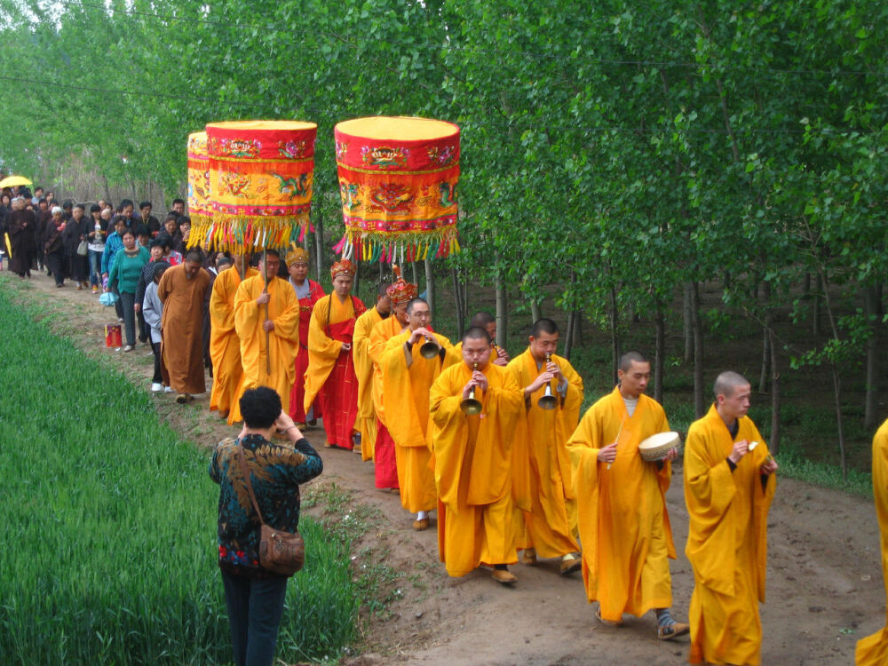 泊莲禅寺四月初八浴佛节