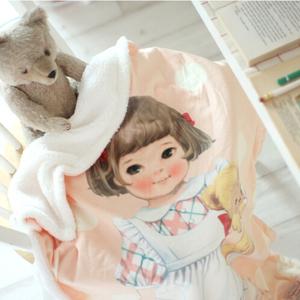 韩国afrocat29000空调毯paper doll mate blanket v.2Selly