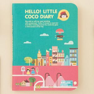 韩国进口 Ardium彩页2015年日记本little coco diaryCoco Town