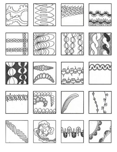 ZENTANGLE PATTERNS linear 3 | Flickr - Photo Sharing!